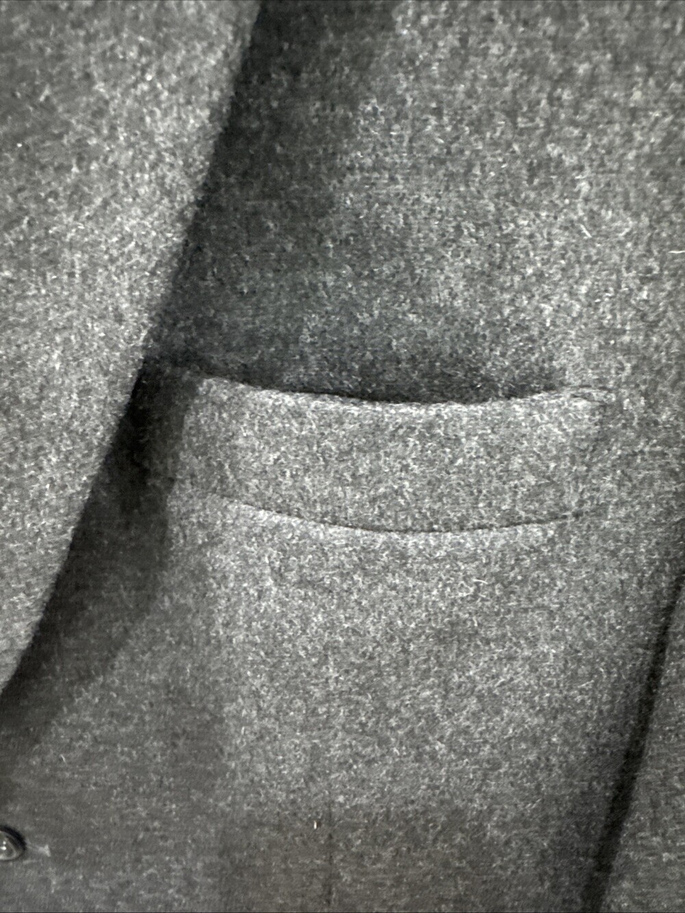 Jos. A. Bank Men's Dark Gray 100% Cashmere Suit Jacket Coat Blazer 42R - Picture 7 of 12
